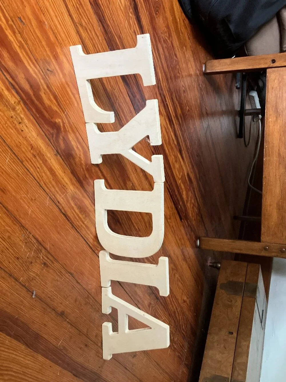 NWT Wooden Letters 